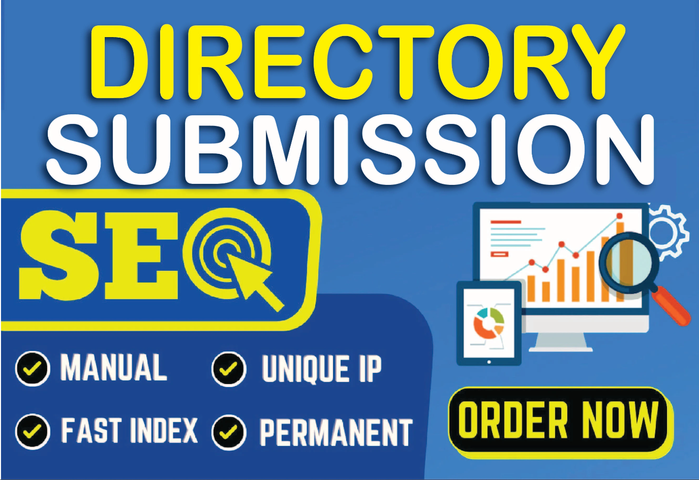 I will do 250 Directory Submission for local citation...