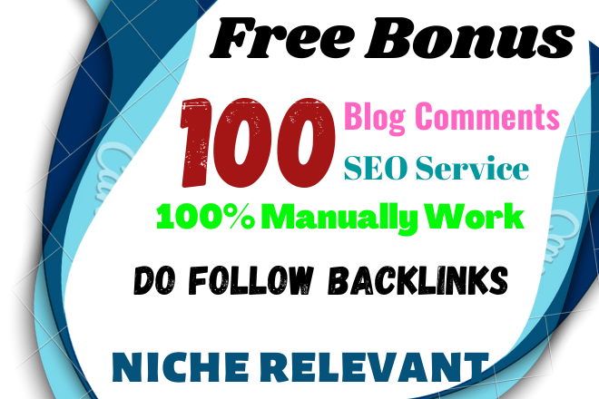 I will create blog comment article post backlinks seo...