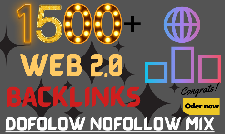 I will create web 2 0 article post 1500 backlinks seo...