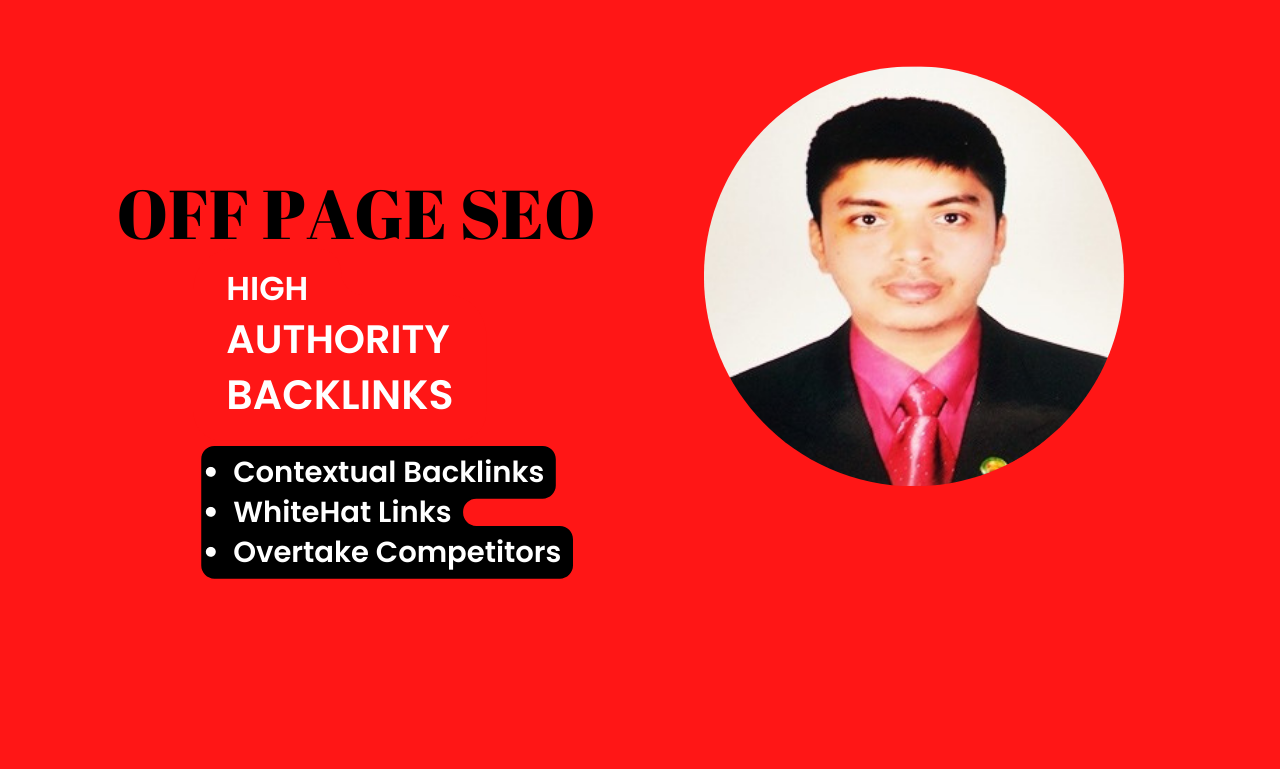 I will high quality white hat dofollow SEO backlinks ...