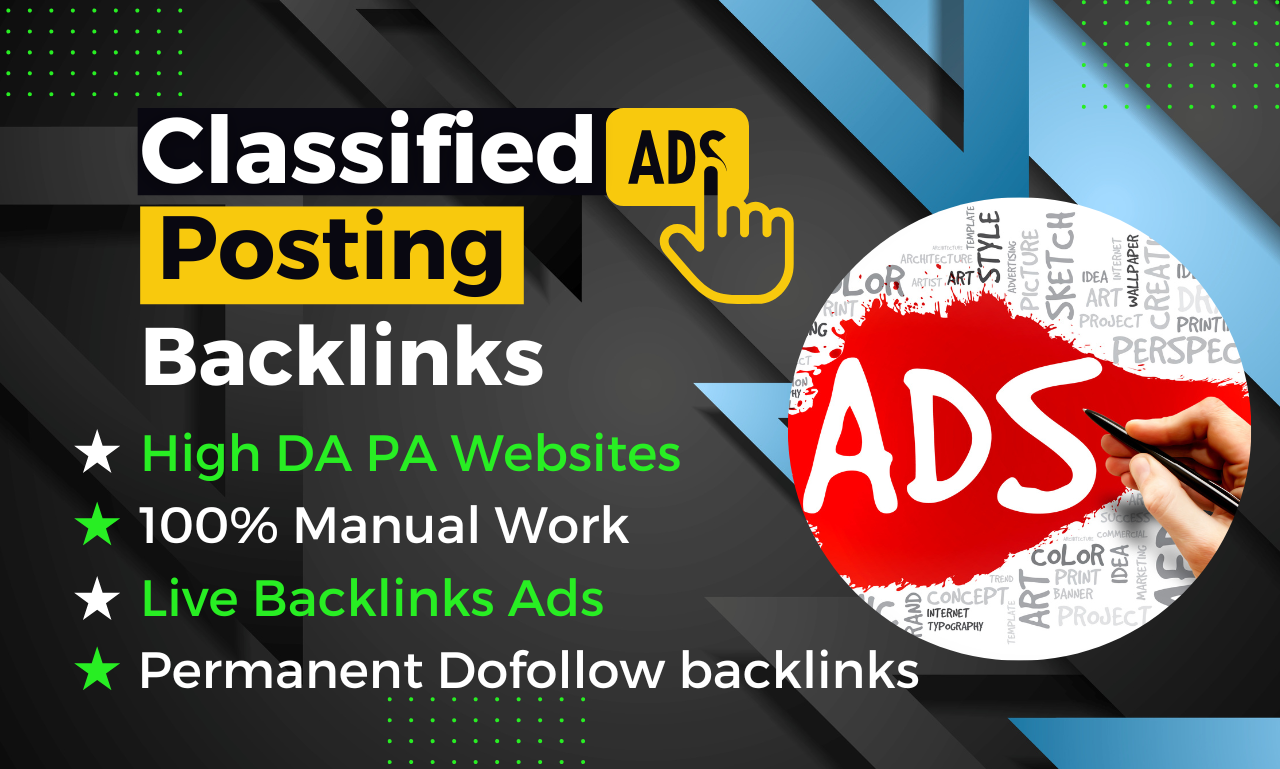 Manually Submit 189 Ads Post on Top Ad Posting USA si...