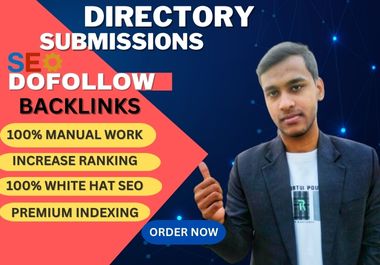 I will do 50 high authority dofollow web directory su...