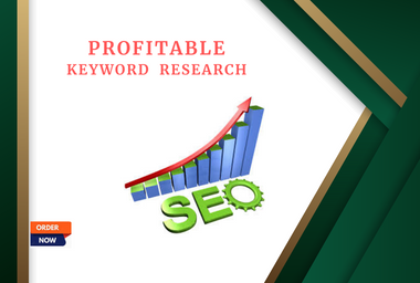 I will do the profitable keyword research for your we...