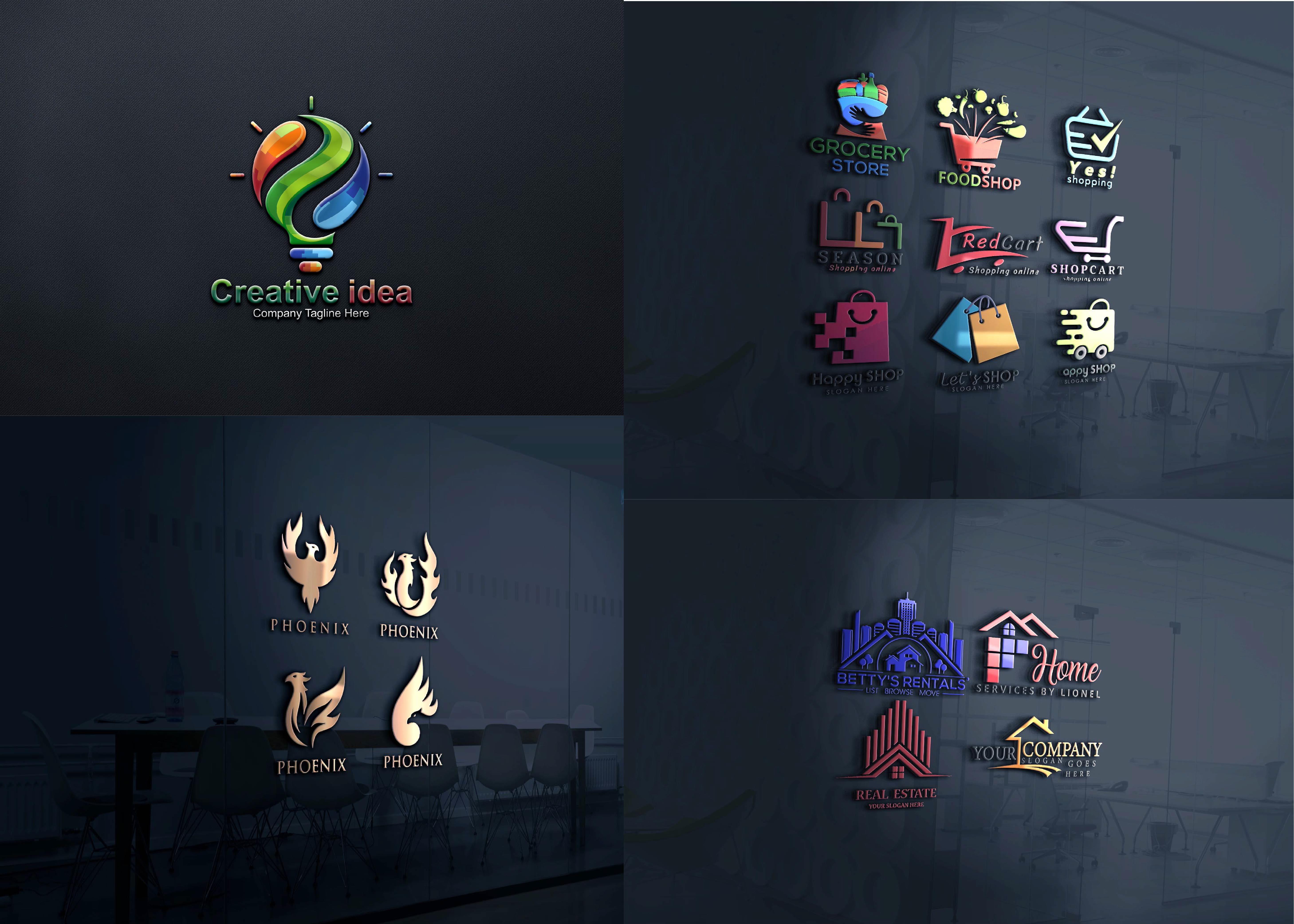 I will do Design professional, modern, minimalist l...