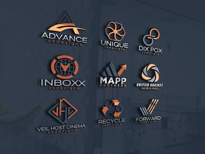 I will design creative 3d logo with FREE jpg, psd an...