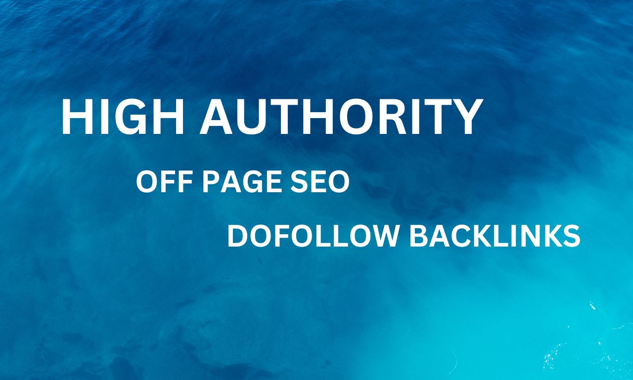 I will create do follow high quality backlink off pag...