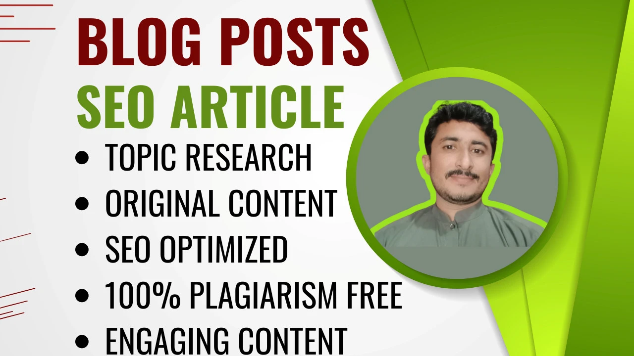 SEO website content writer, article, and blog write...