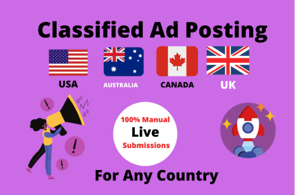 I will do 50 high quality Ads Submission