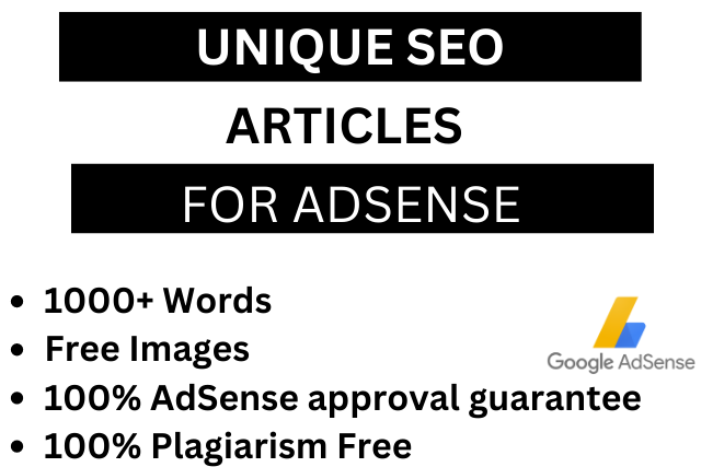 I will create 1000+ words SEO Article or Blogs for yo...