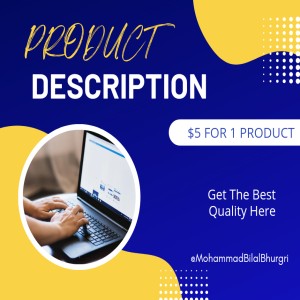 I Will Write Creative Product Description