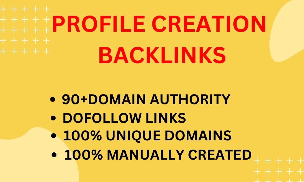 I will Provide 200 HQ social media or profile backlin...