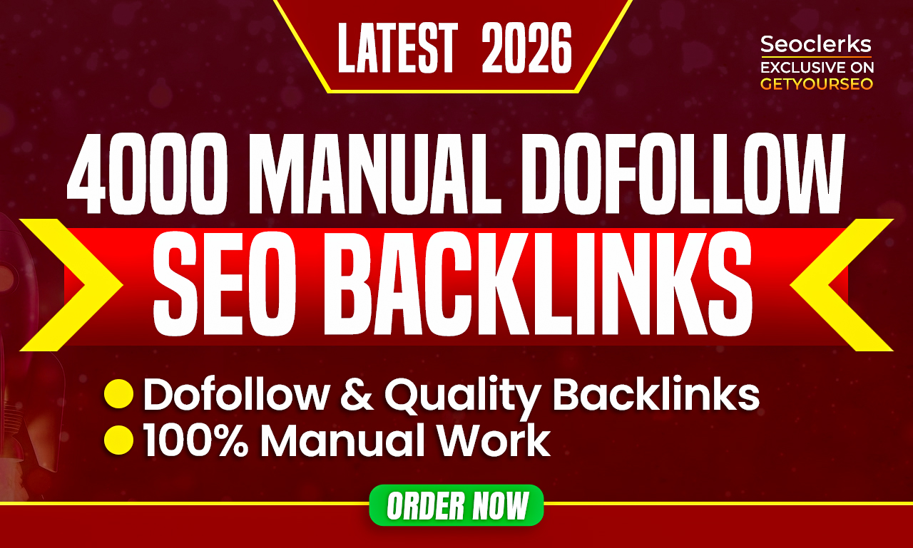 Latest 2026 Biggest Manually Package with 4000 SEO Do...