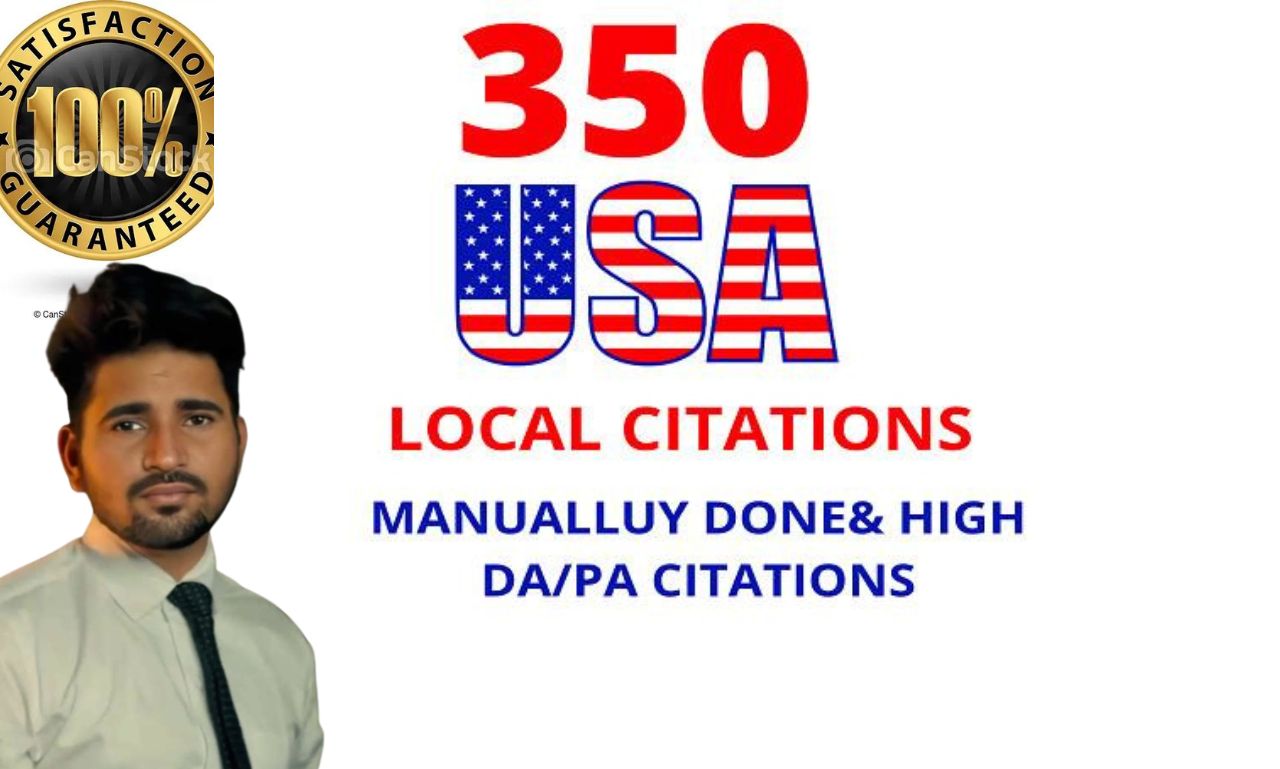 I will do local citations or local listings for USA l...