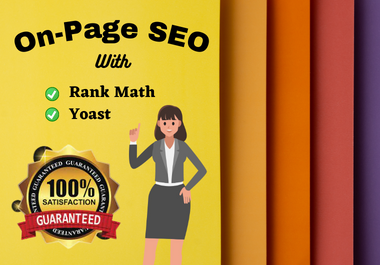 I will do On-page SEO With Rank math/Yoast plugin in ...