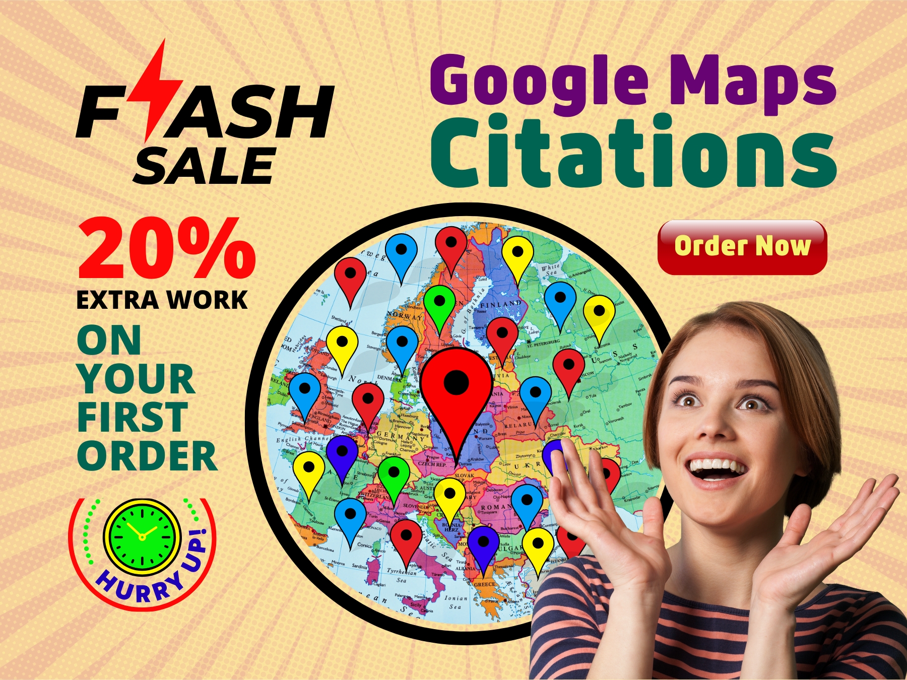 I Will Create 1000 Google Maps Citations and Local SE...