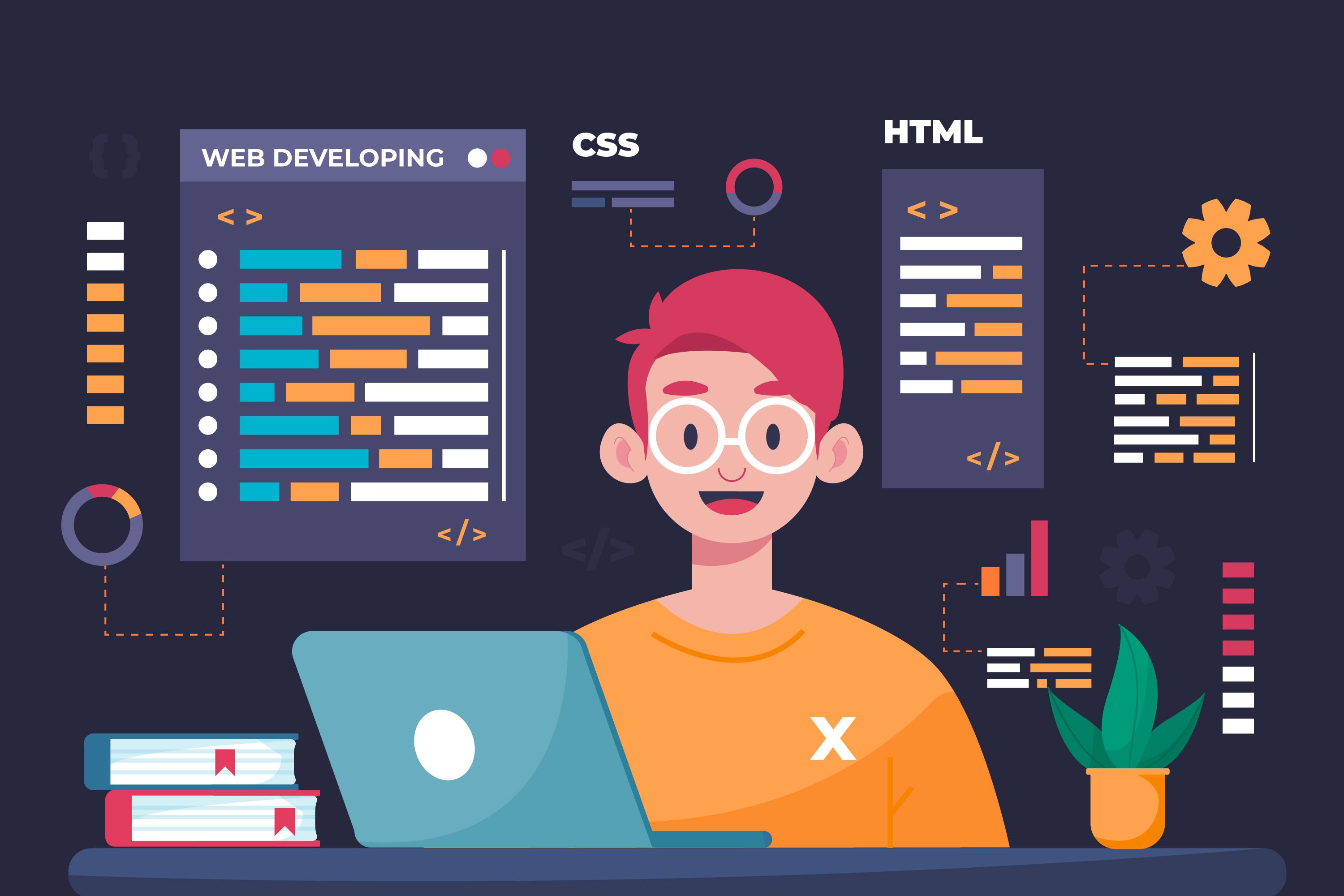 I develop websites in HTML, CSS, Bootstrap & JS...
