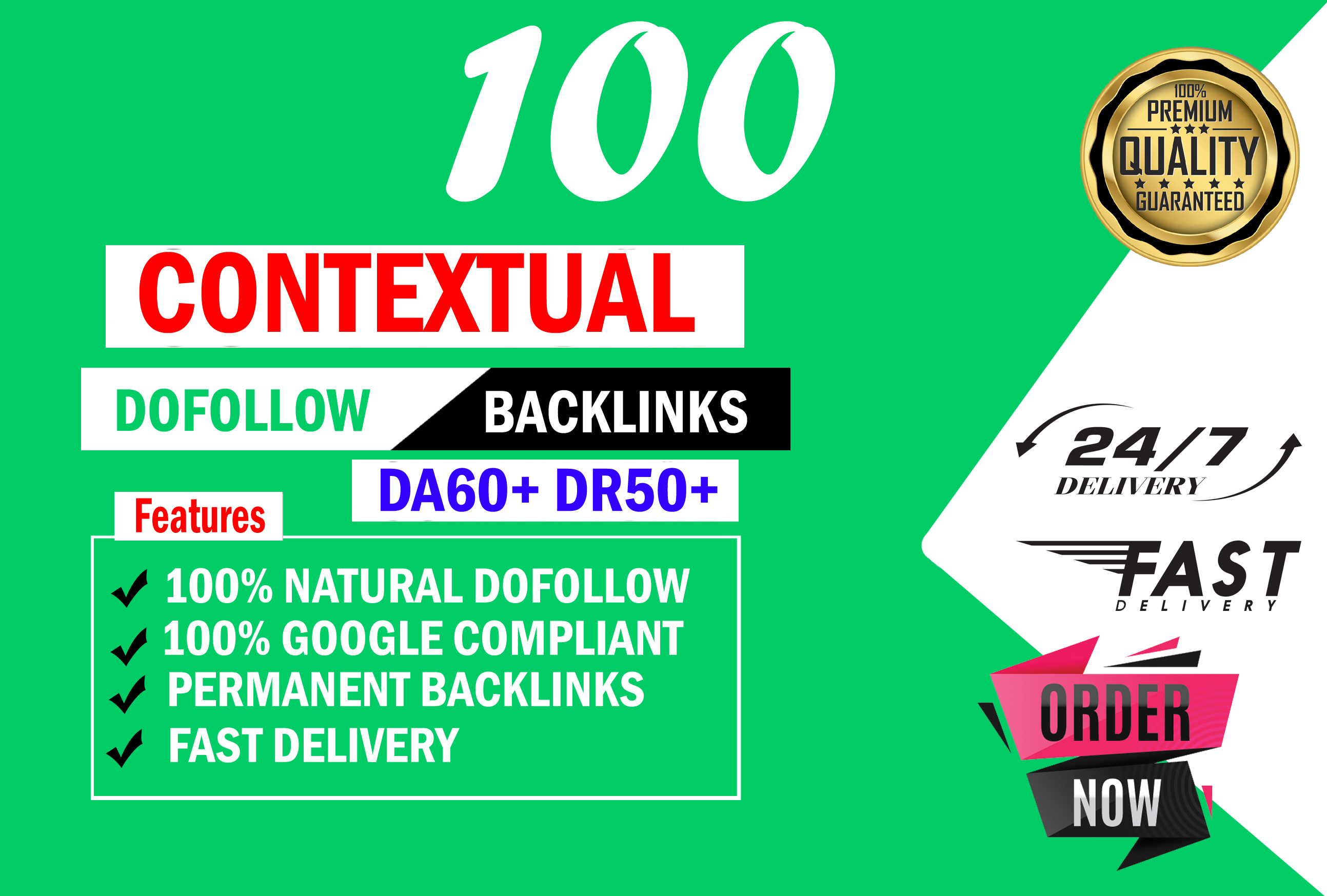 I will create high quality white hat contextual dofol...