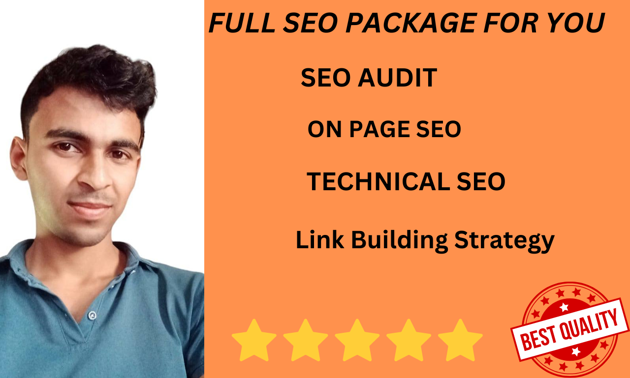 I will do a Full SEO package for your website google ...