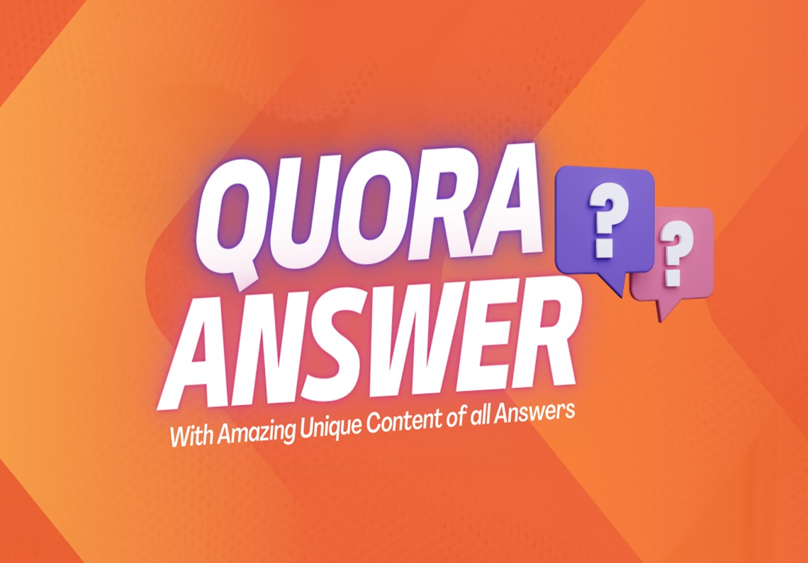 I will Create 10 High-Quality Quora Answers Backlinks...