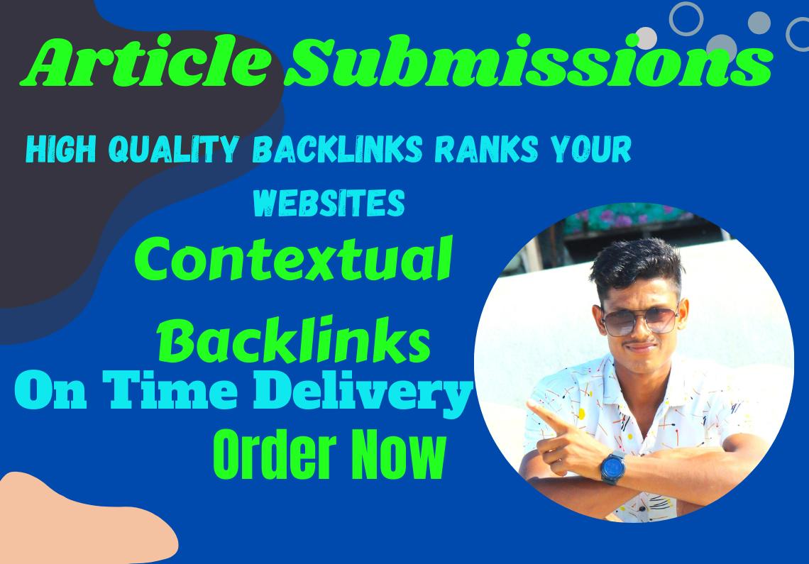 I Will SEO optimized 500+ article submissions and web...