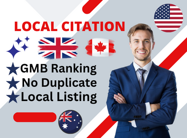 I Will do top 60 tocal citation for local SEO USA, U...