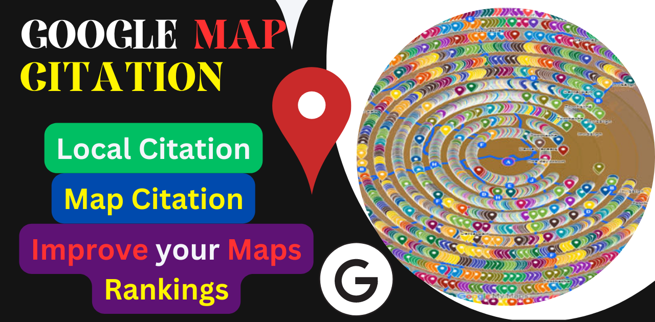 I will do 5,100 google map citations for GMB ranking ...