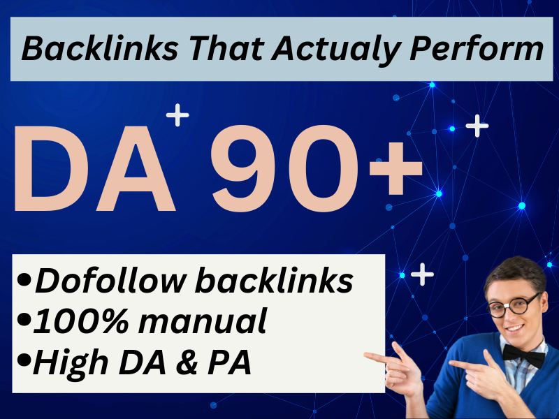 I will make 100 high da authority seo dofollow backli...