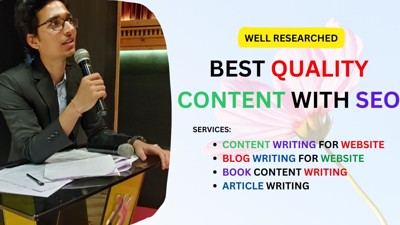 Congratulation Your search of Best content writer is ...