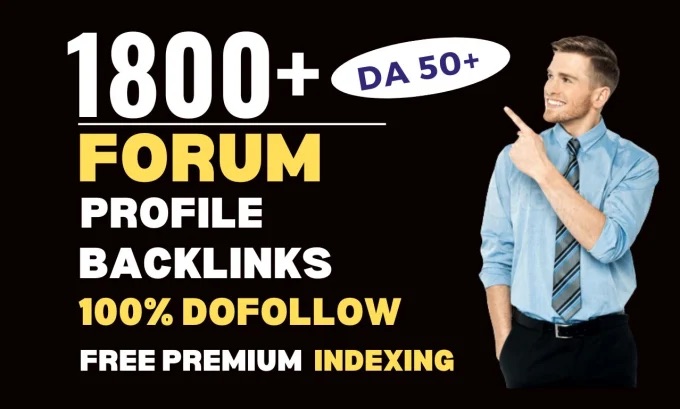 I will create social media profile backlinks, dofoll...