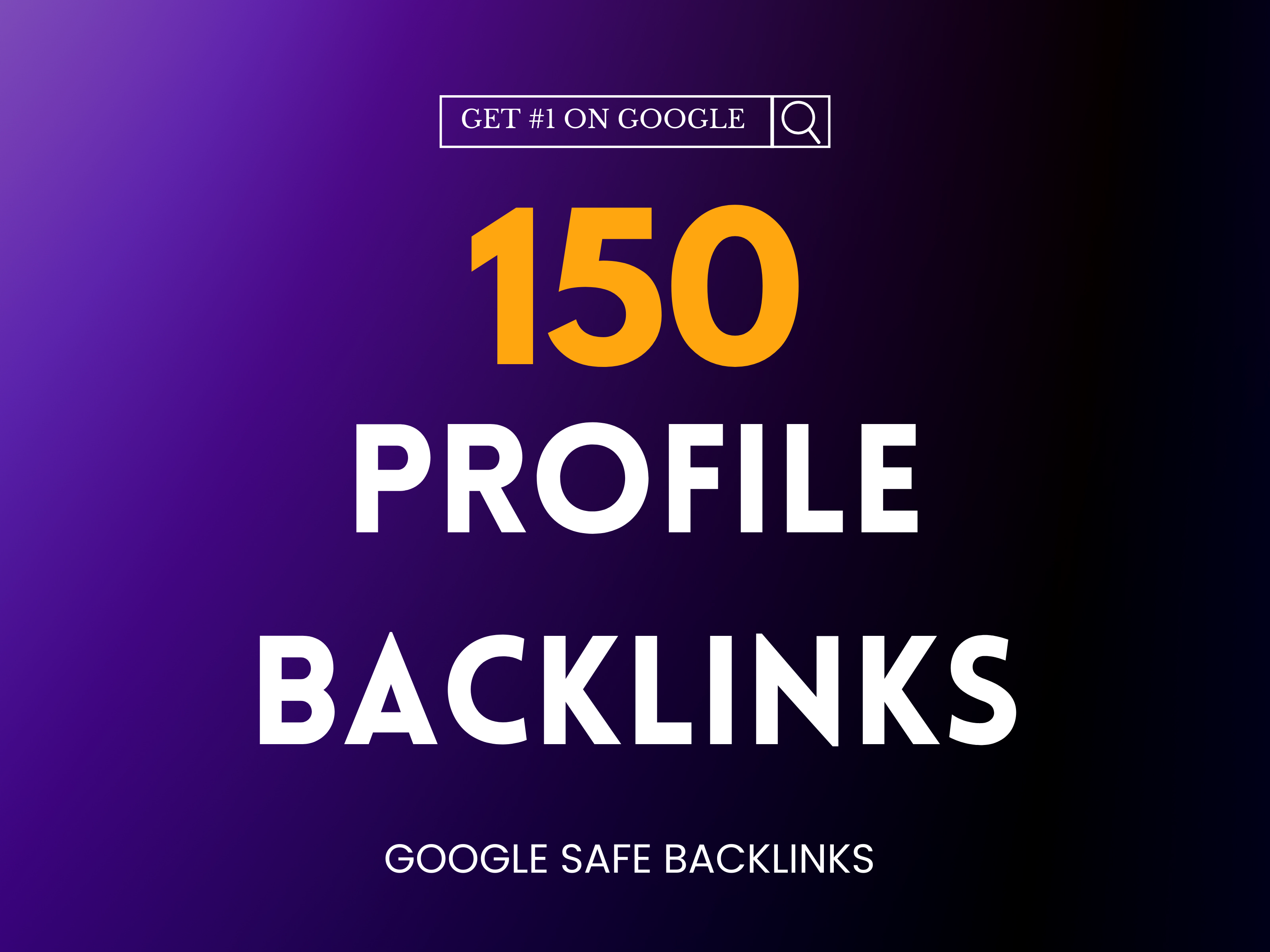 GET High Quality 150 Profile Backlinks On High DA Sit...