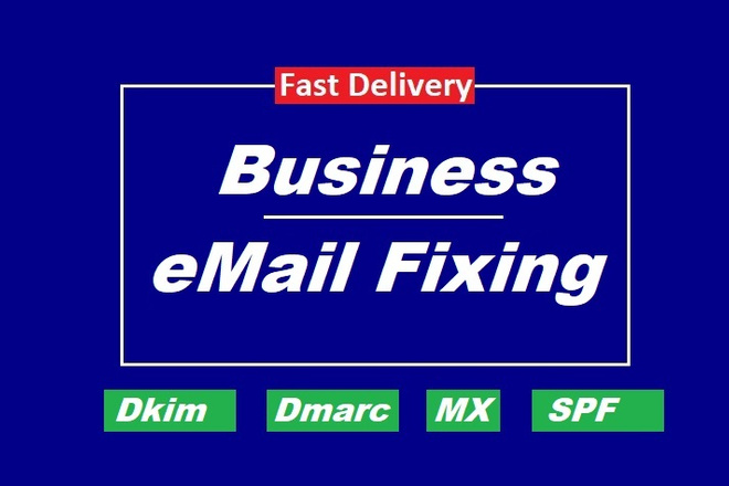 Fix gmail, g suite, workspace, DKIM, SPF, DMARC,...