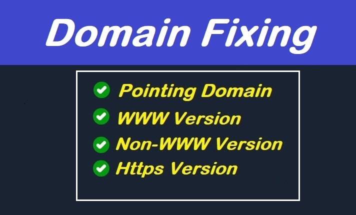 Fix WWW non WWW or without www Domain Problem Error I...