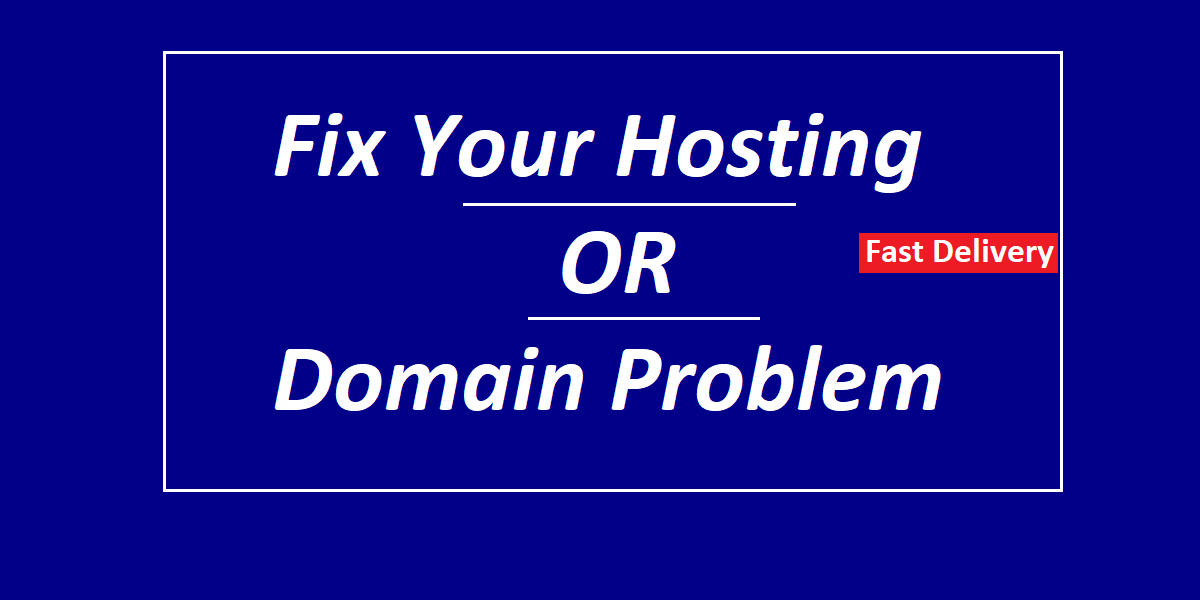 fix domain, cpanel, ssl, mail issue of godaddy, h...
