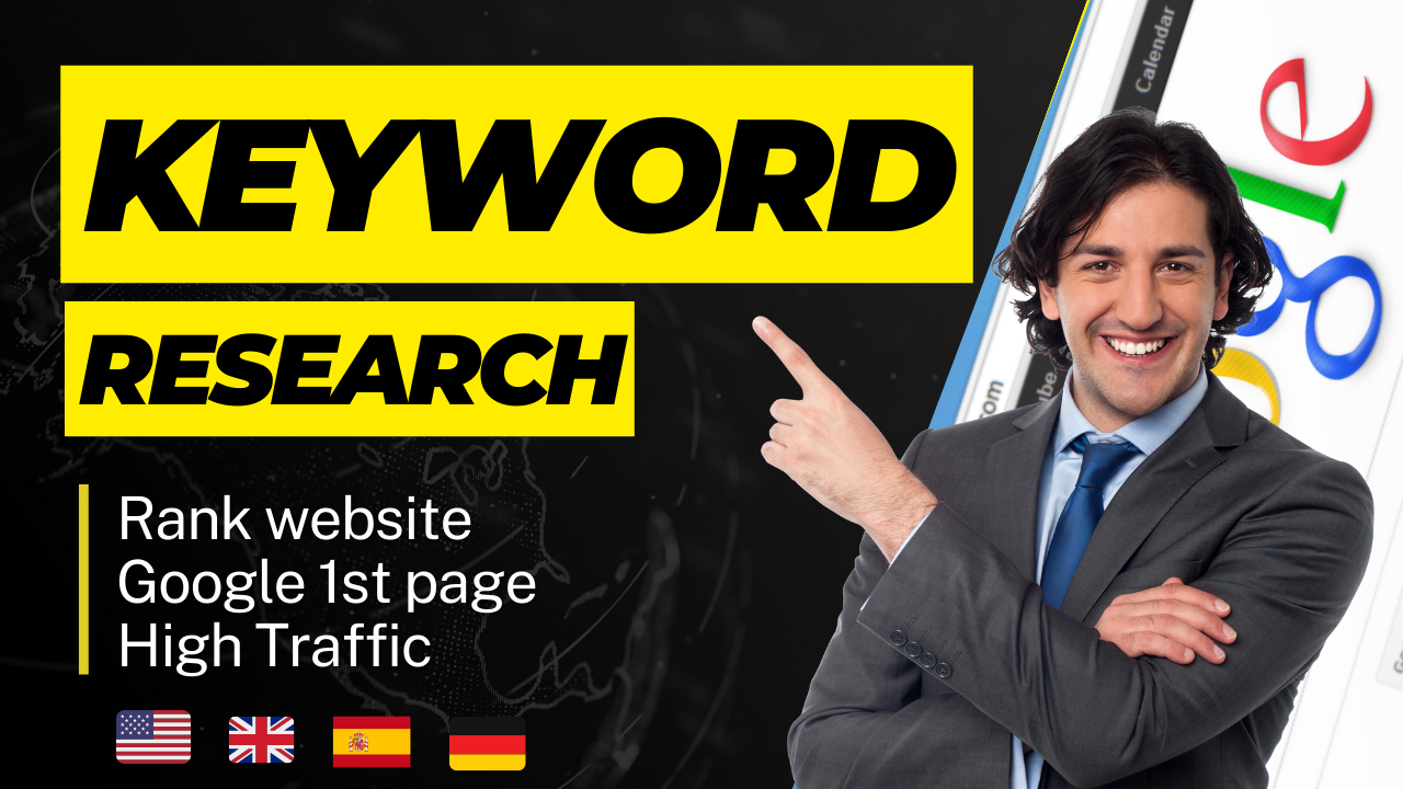 I Will do 100 targeted organic keyword research for b...