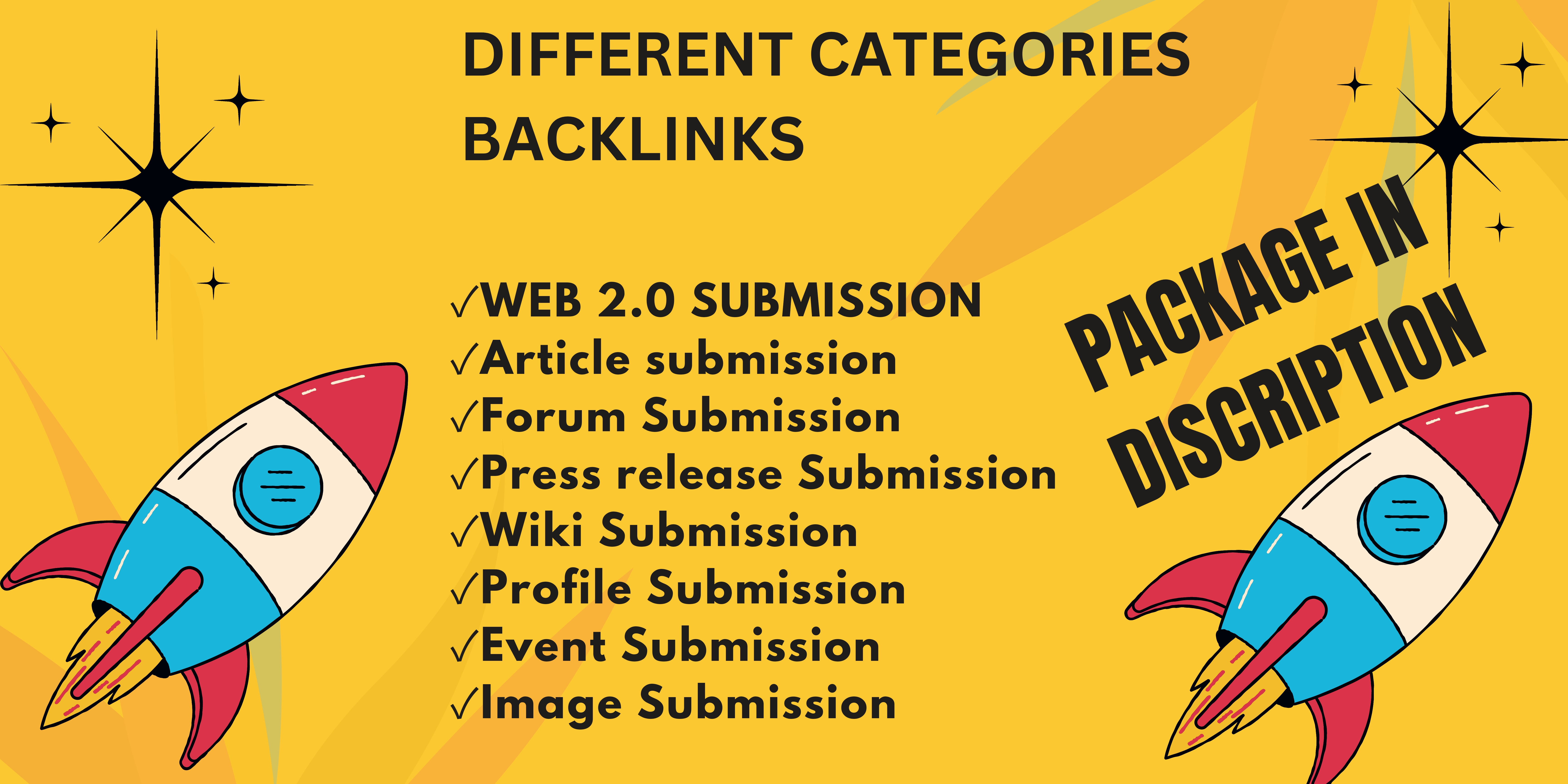 Build 200 Profile, Forum, Web 2.0 Event, Mix SEO BA...