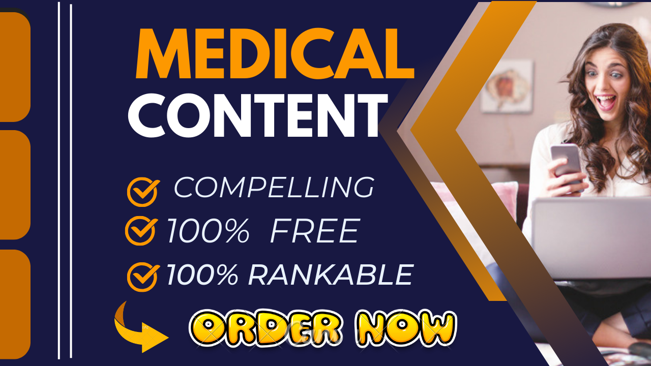 I will write blog and articles on medical and health