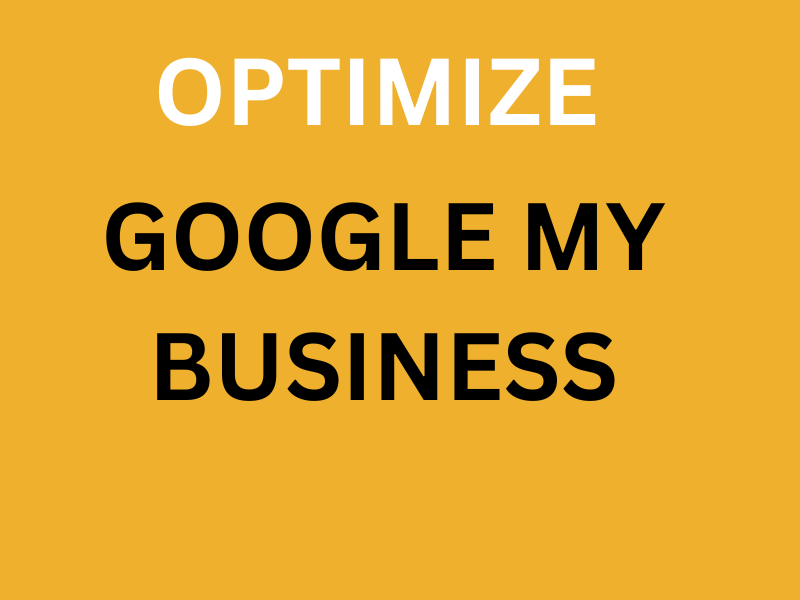 I will optimize google my business for seo and gmb ra...