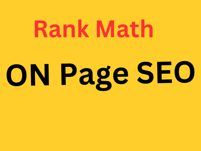 I will do best on page SEO optimizations for your web...