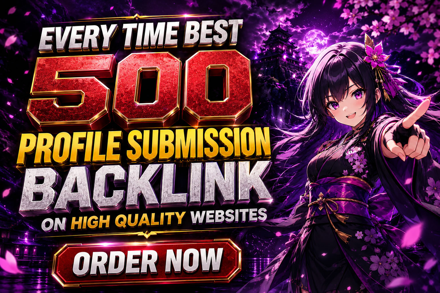Every Time Best 50 Profile Submission Backlink on Hig...