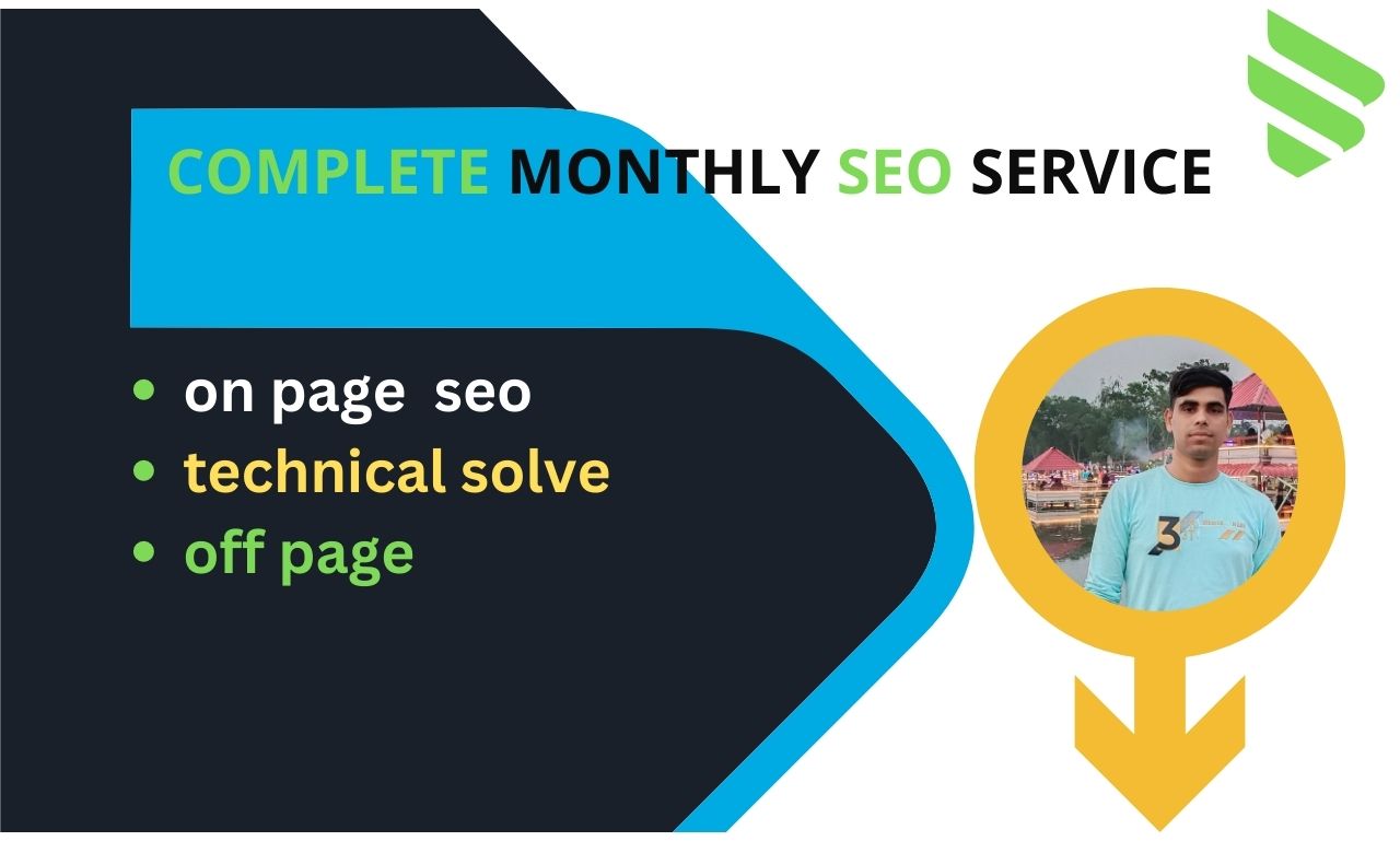 I will do complete monthly seo service increase your ...