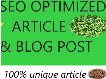 I will do 1000 words seo optimized article writing an...