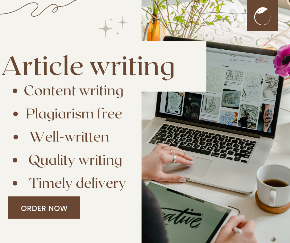 I will write professional and outstanding articles of...