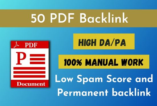I will do PDF submission manually on 50 high DA docum...