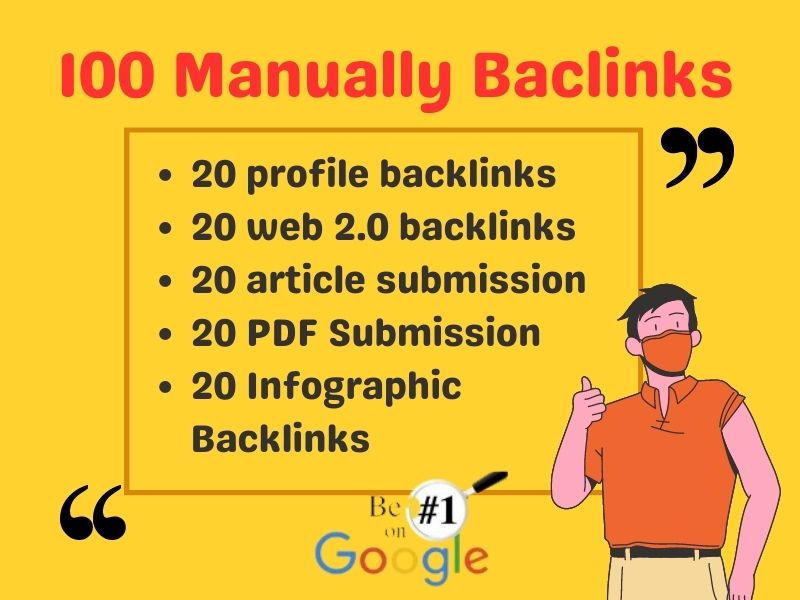100 high da profile, article sumission, web 2.0, I...