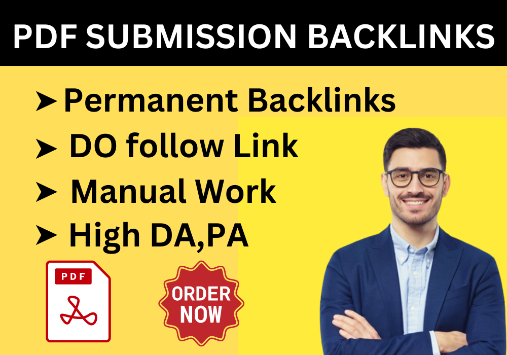 Manually 25 PDF submission on high quality DA, PA sit...