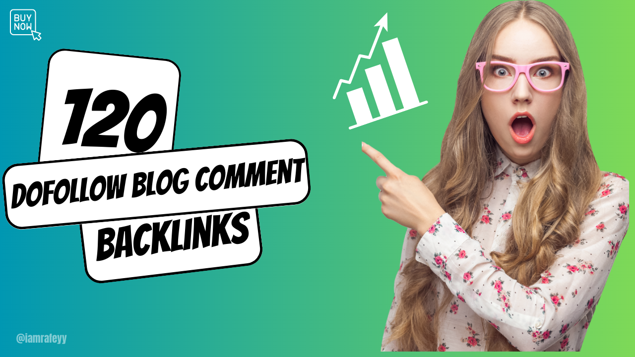 I Will Build 120 Dofollow Blog Comment Backlinks On H...