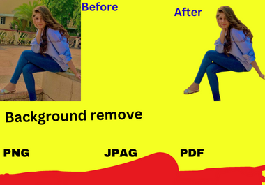 I can remove multiple photos background professionall...