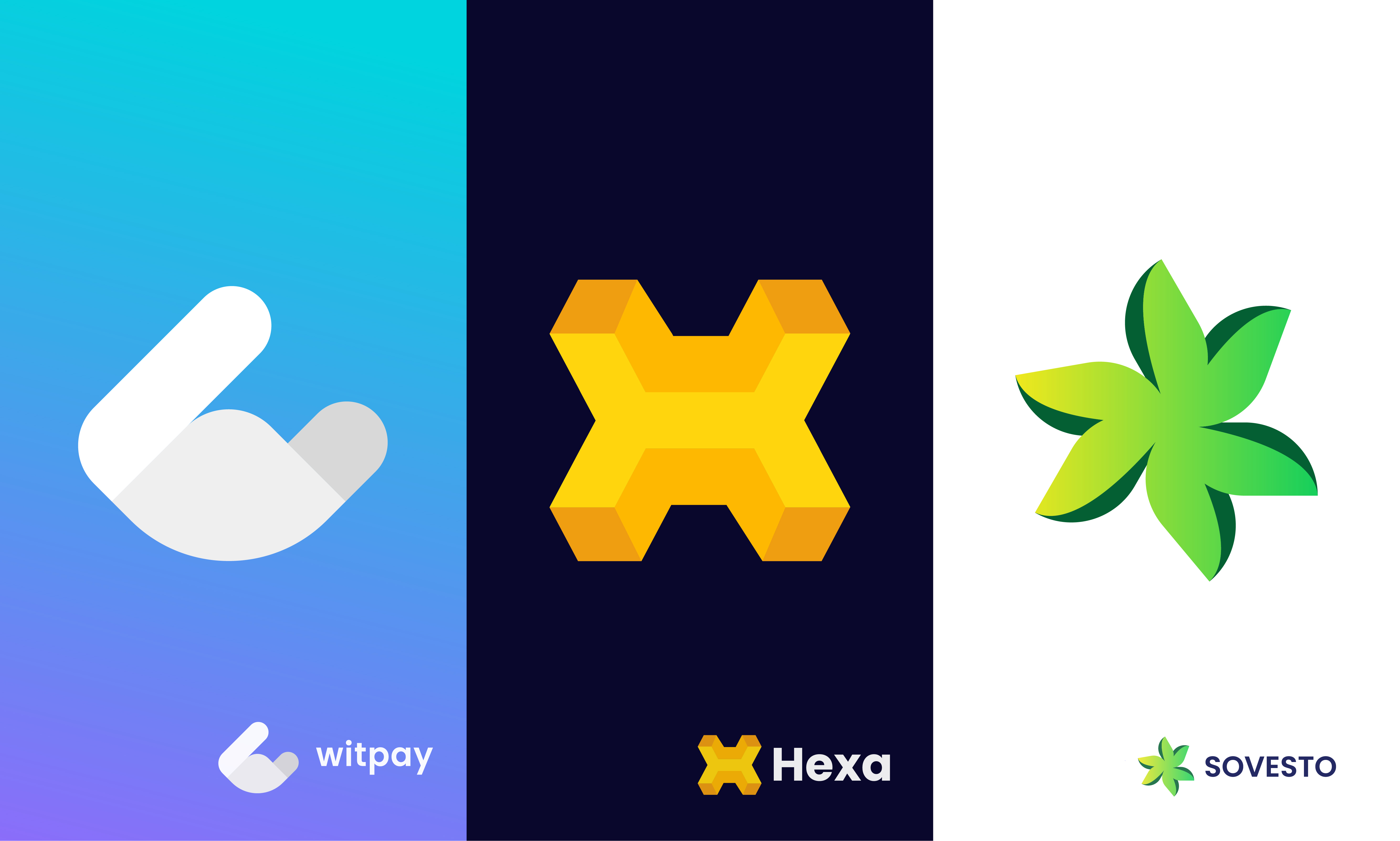 I will make modern trendy timeless 3d letter app logo...
