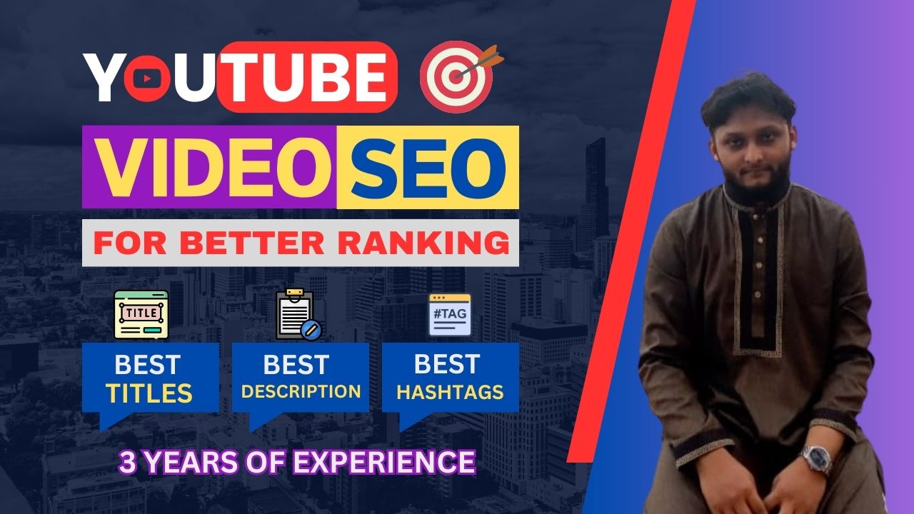 I will write best SEO title, description and tags fo...