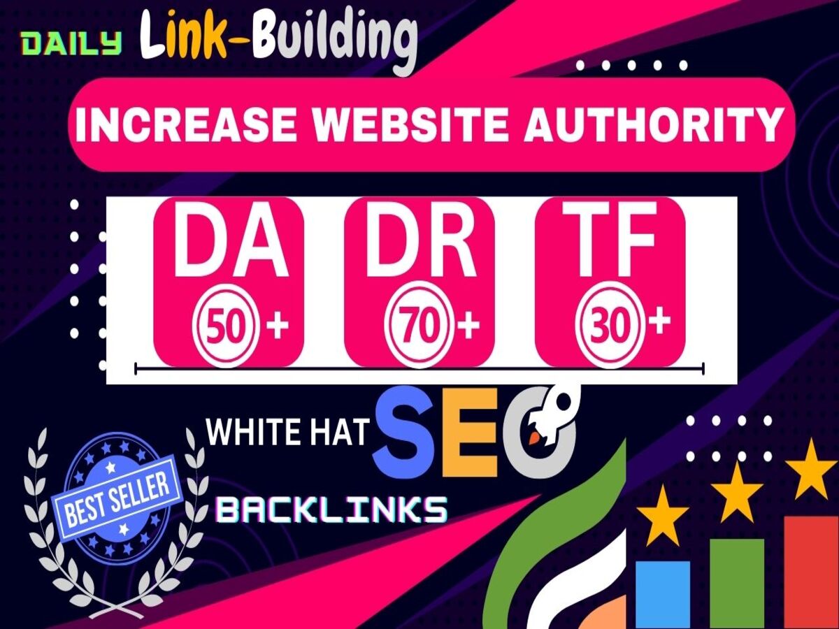 Increase Moz DA and Ahrefs DR Increase Website Domain...